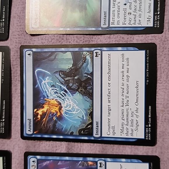 Set of 10 Magic The Gathering (MTG) Instant Trading Cards - Picture 6 of 12